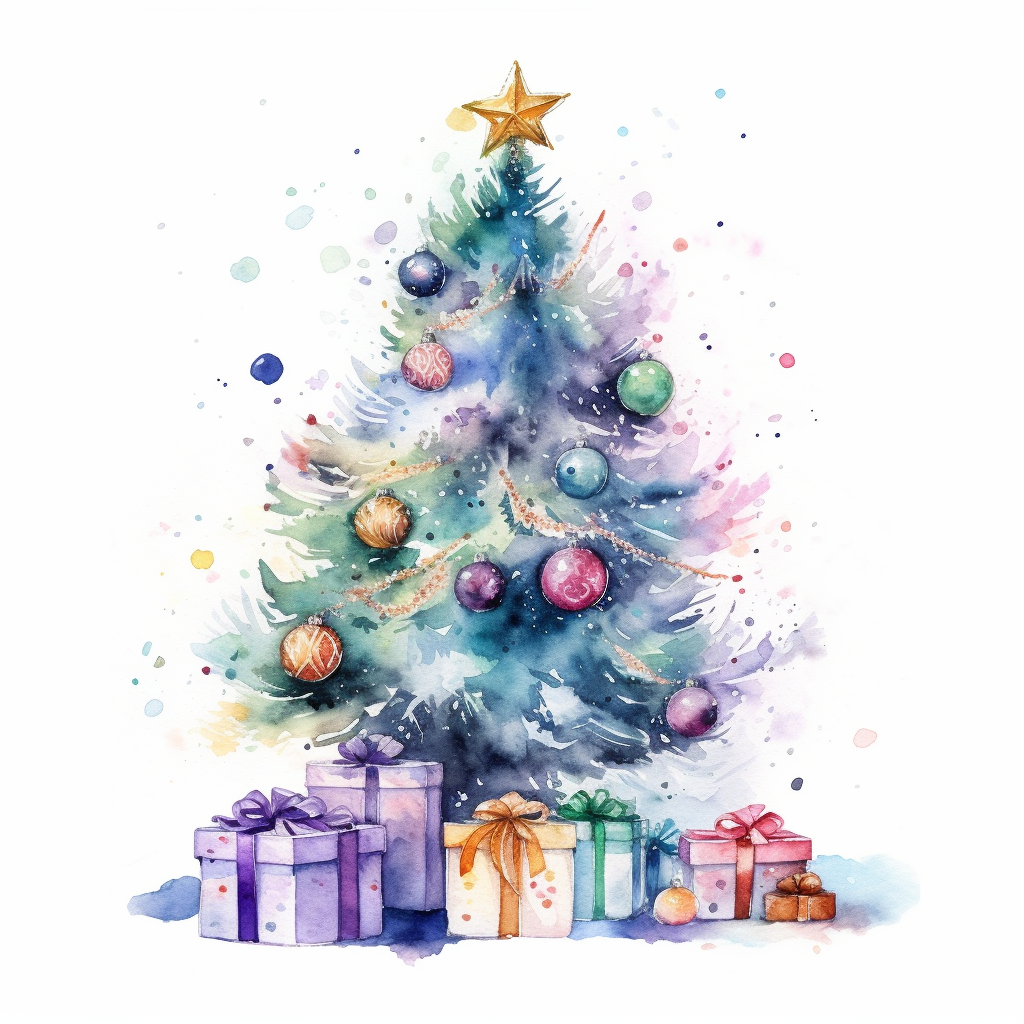 christmas glitter cliparts