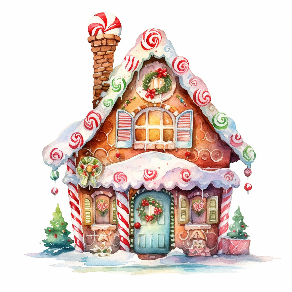candy house cliparts