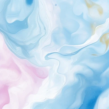 Watercolor pastel light blue liquid marble background, light colors, watercolor clipart, minimalist, 8k