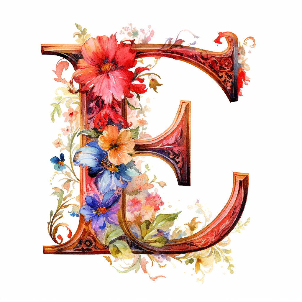 letter e clipart