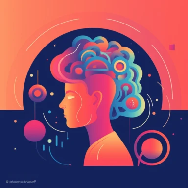 The Interplay Between Mental and Physical Health: A Comprehensive Approach to Well-being. medical storybook illustration, simple art, clipart,