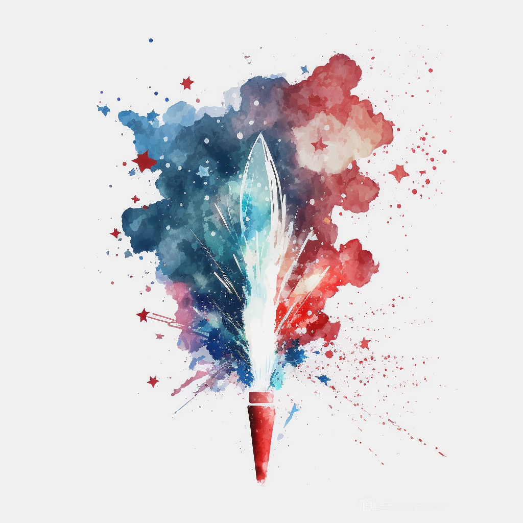 4th of july firework clip art 48 x 48