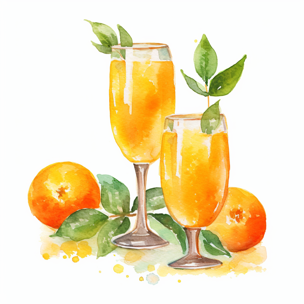 orange juice clipart