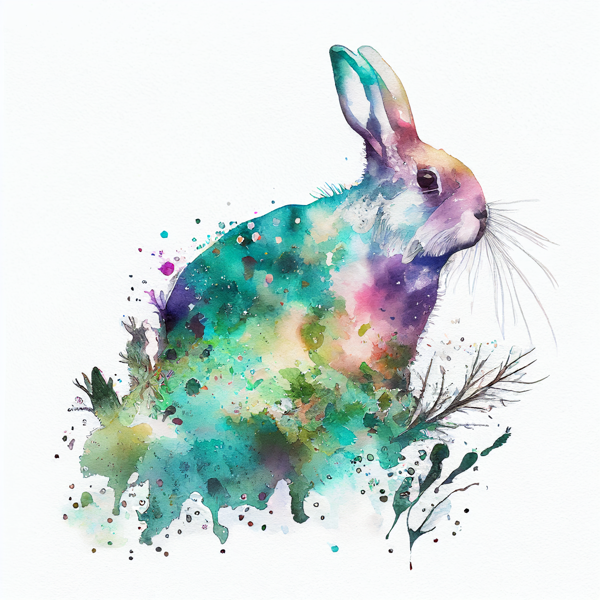 magic bunny cliparts