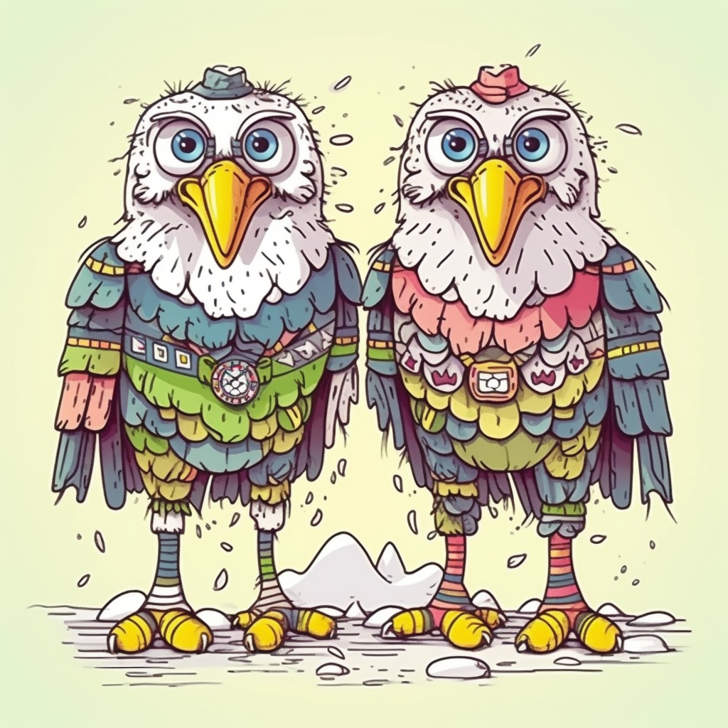 funny eagle cliparts