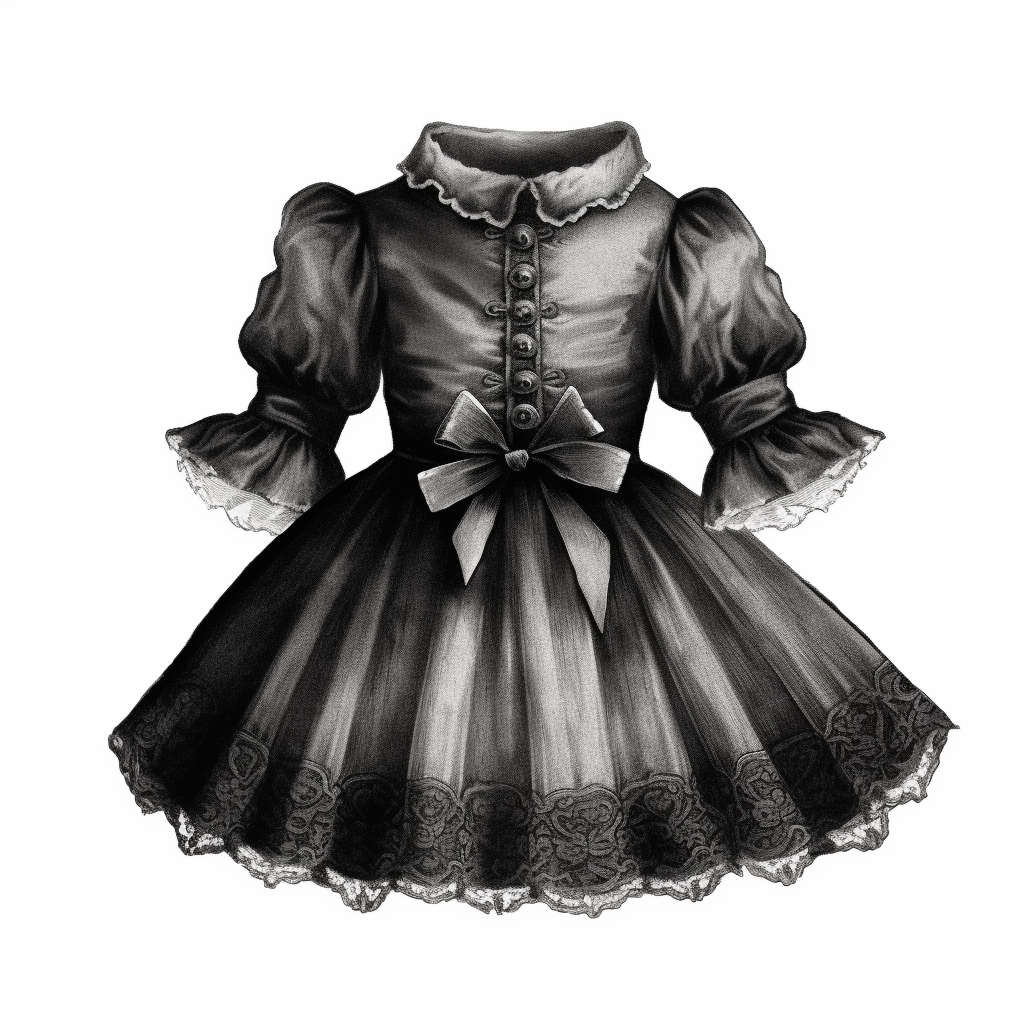 baby dress clipart