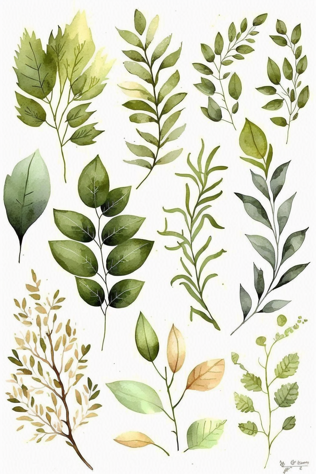 olive branch clipart
