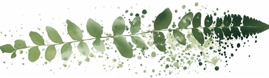 cliparts for fern leaves png, in the style of layers of paint, kōji morimoto, blink-and-you-miss-it detail, organic abstracts, dotted, fujifilm provia, fragmented