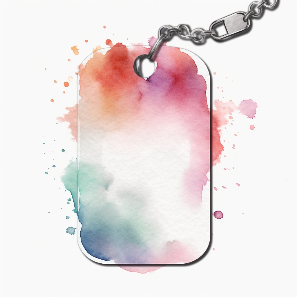 dog tag clipart