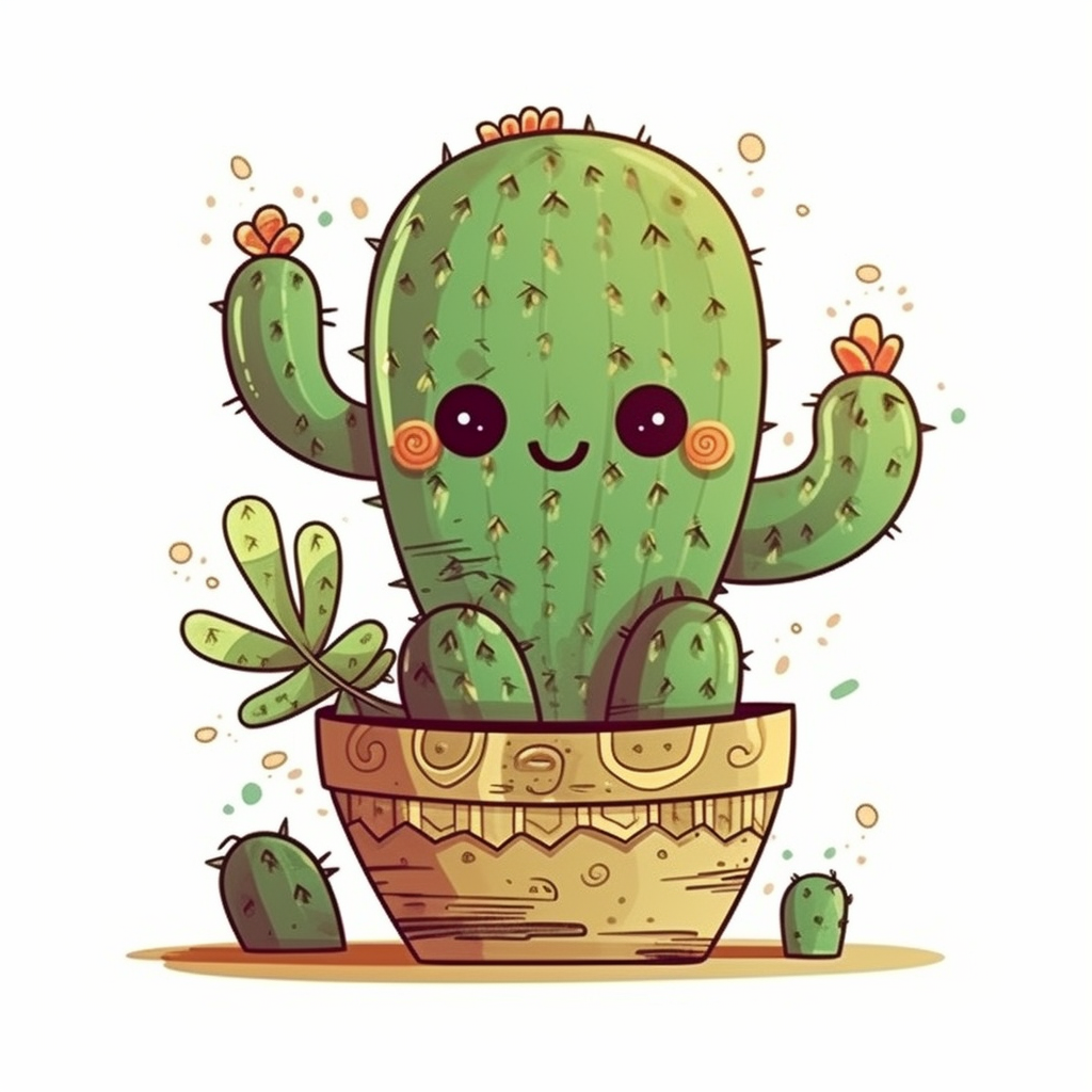 mexican cactus cliparts