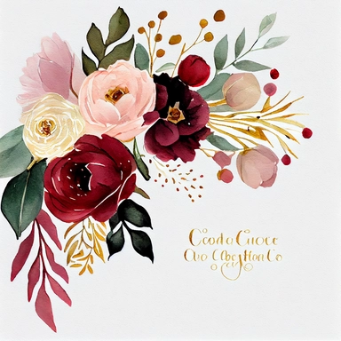 pastel color, hand painting, watercolor hand drawing, Eucalyptus, burgundy red peony, blush peony, rustic leaves, some gold glitter spots on the flowers, gold glitter confetti on the flowers, one individual corner flower clipart on dark gray background, clipart isolated on dark gray background, 8K, high detailed, very clear edge, super sharp edge, no shadow,
