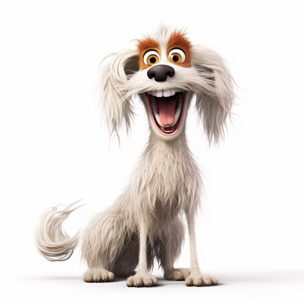 funny dog clipart