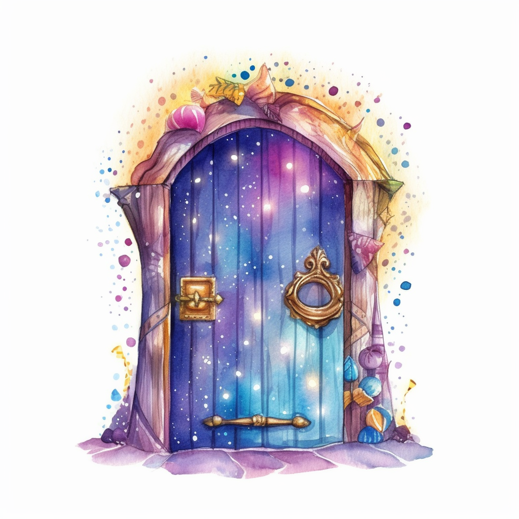gold door cliparts