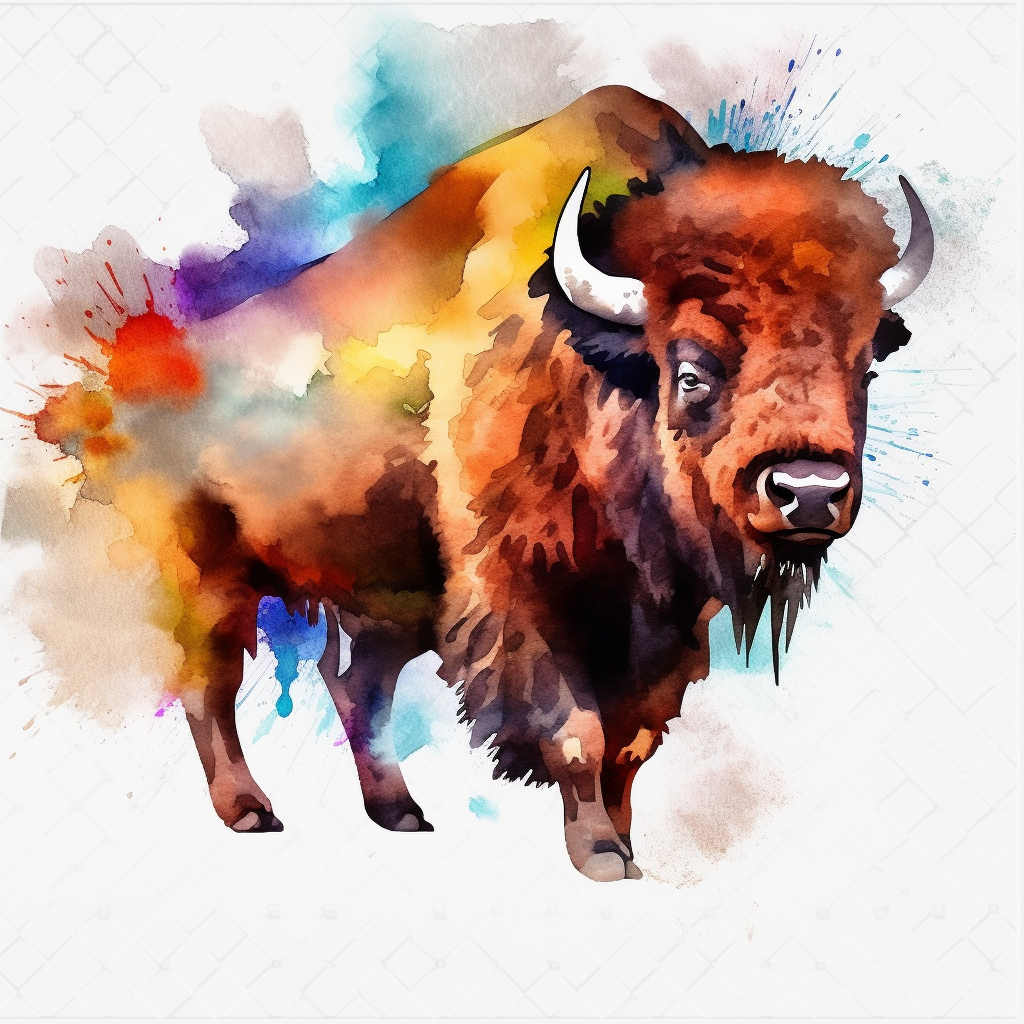 bison cliparts