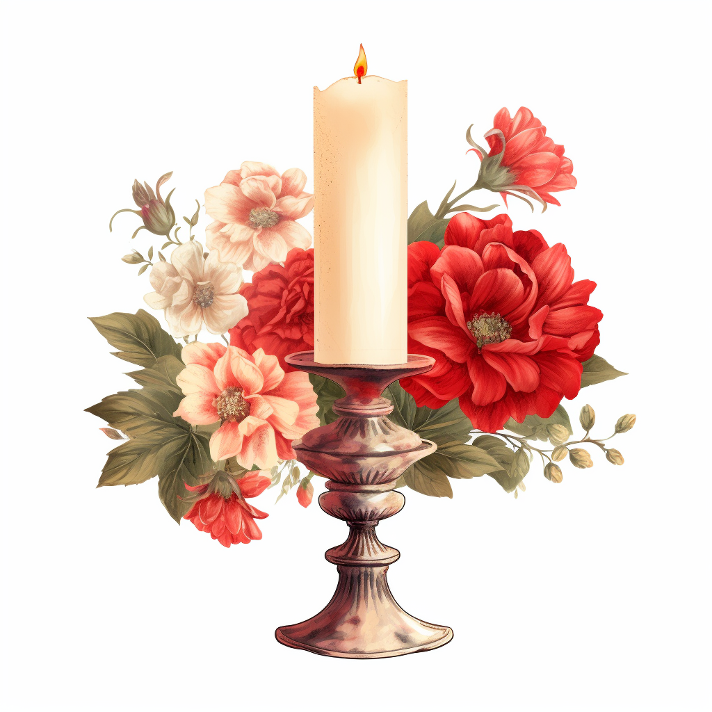 candle holder cliparts