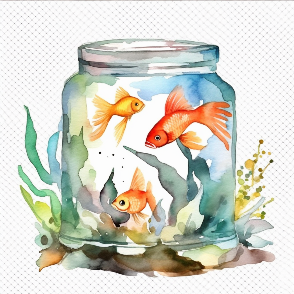 fish tank clipart