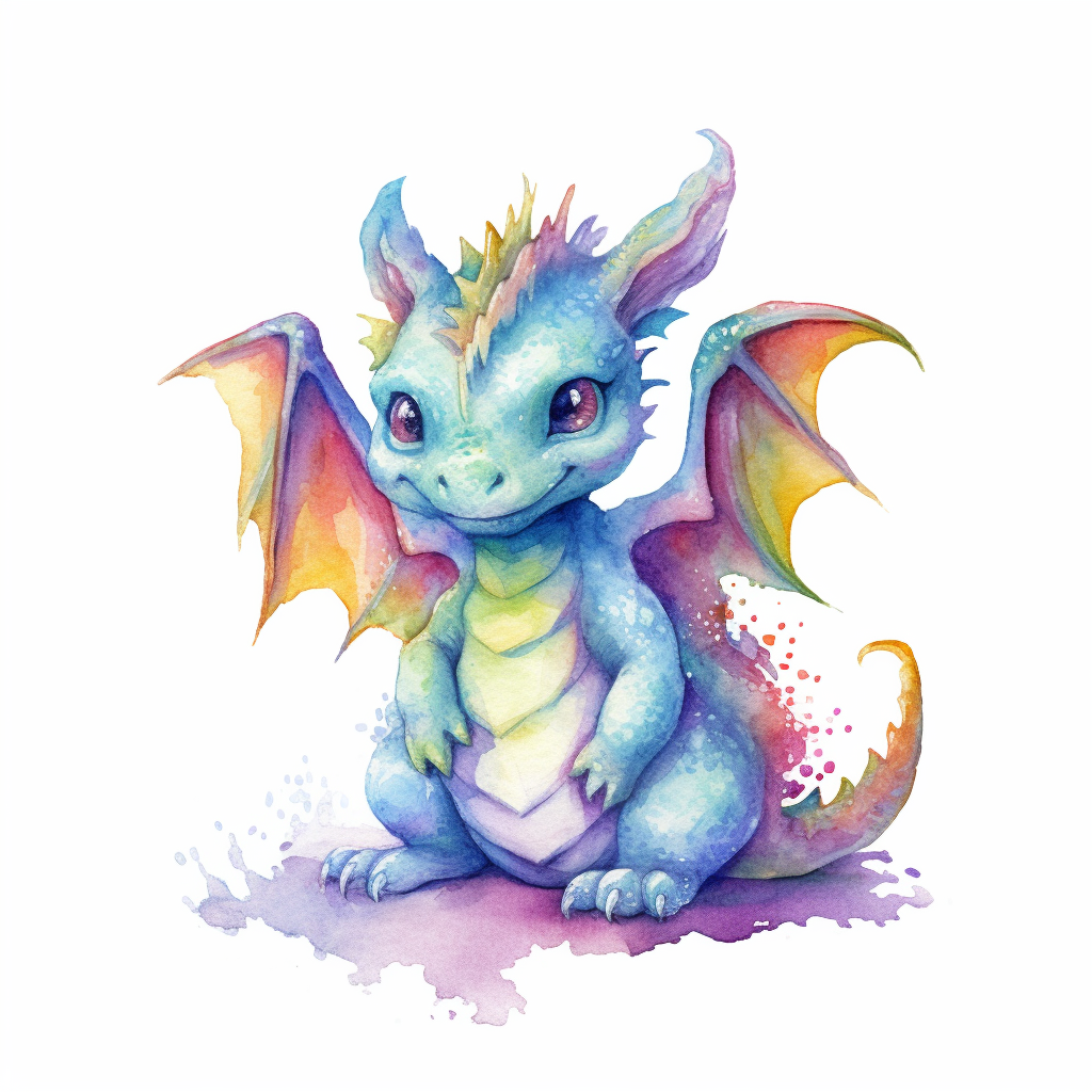 baby dragon cliparts