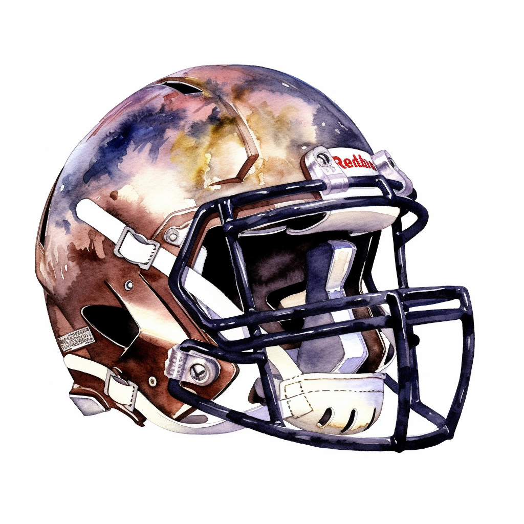football helmet clipart