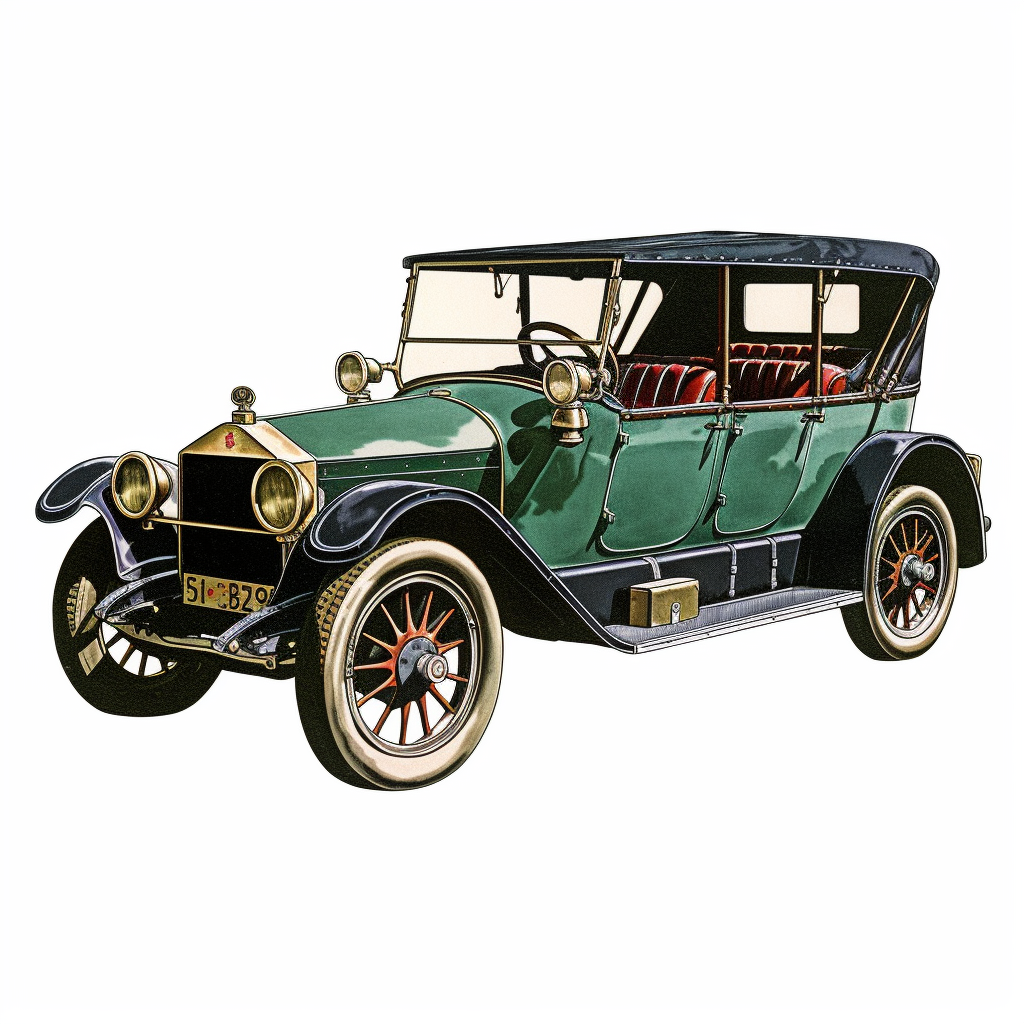 antique car clipart