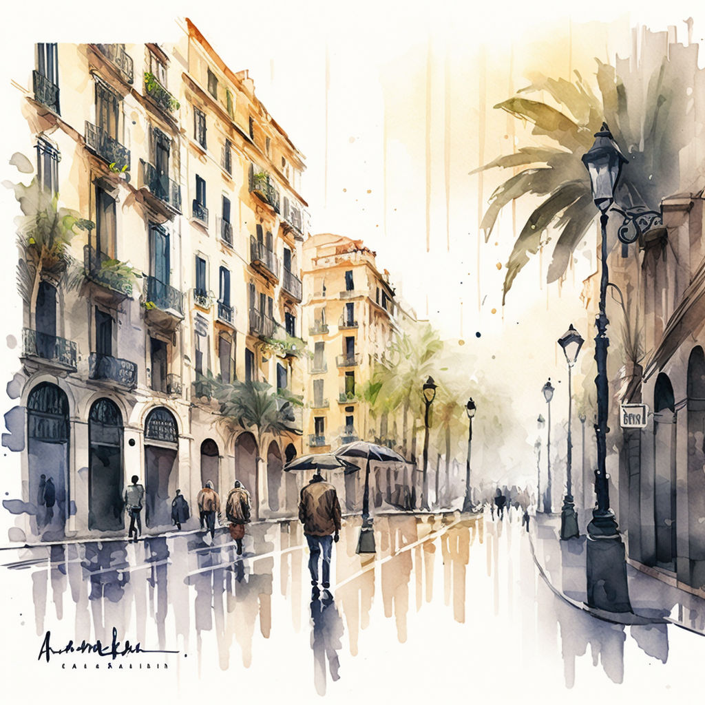 barcelona cliparts