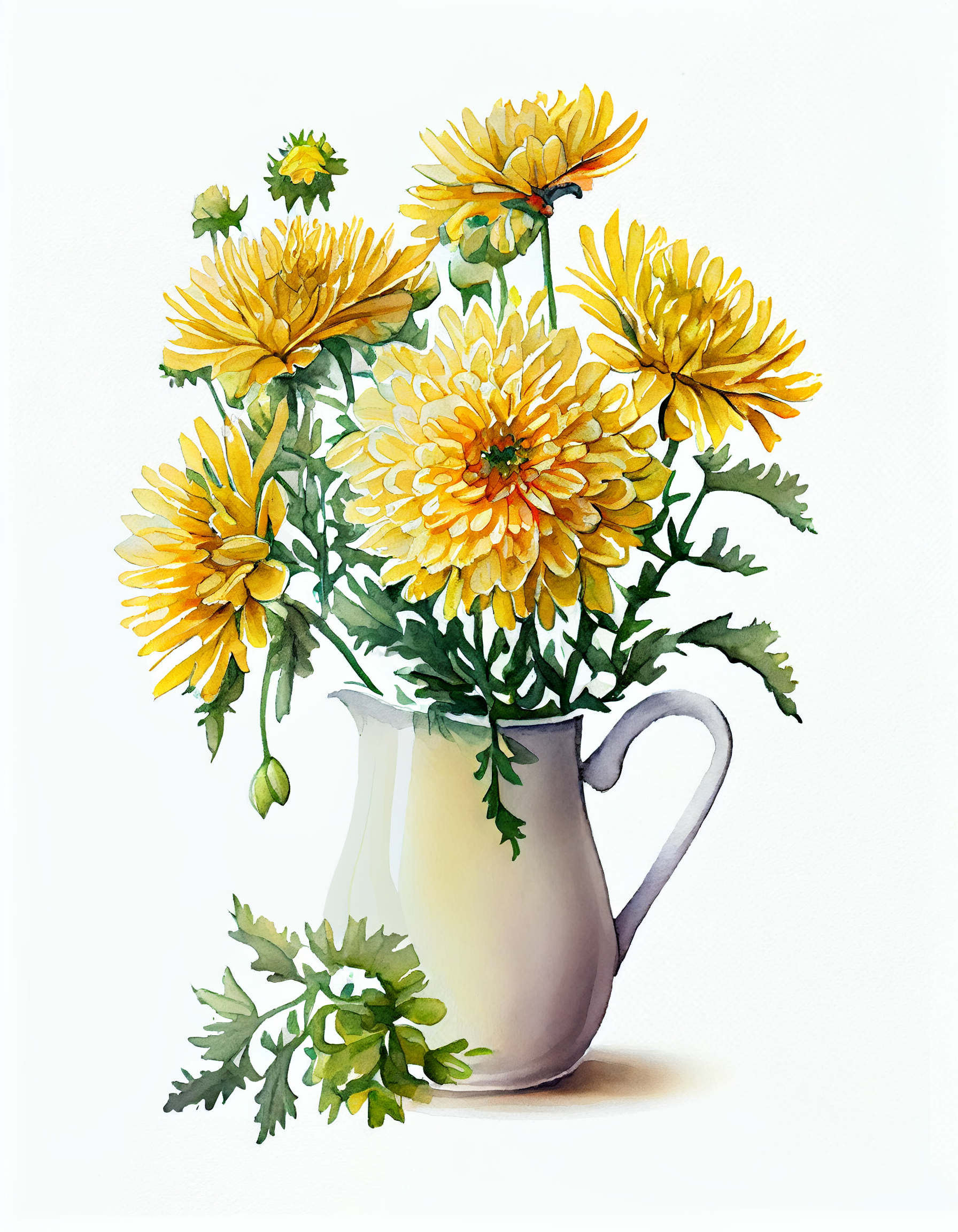 flower vases with flowers clipart