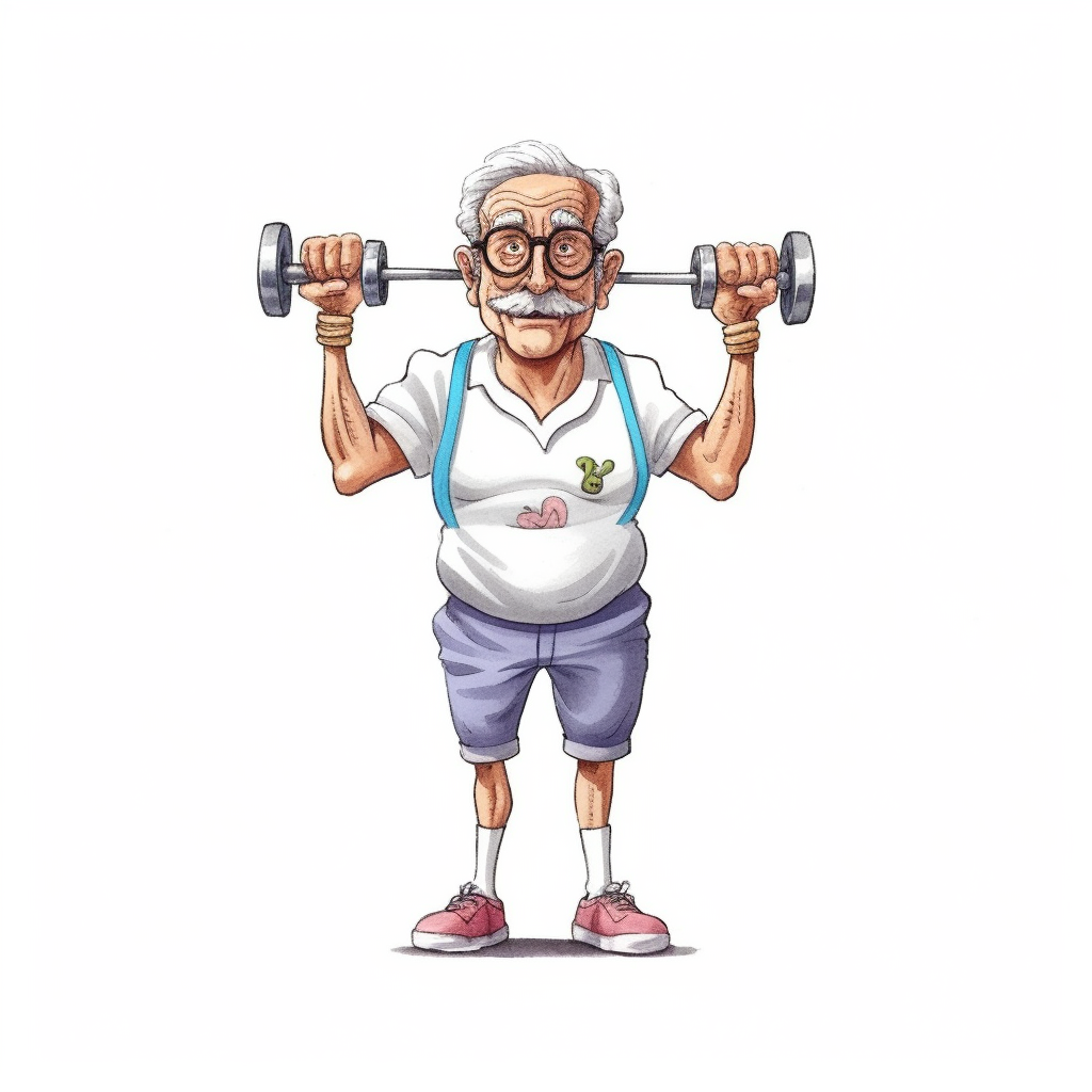 exercising cliparts