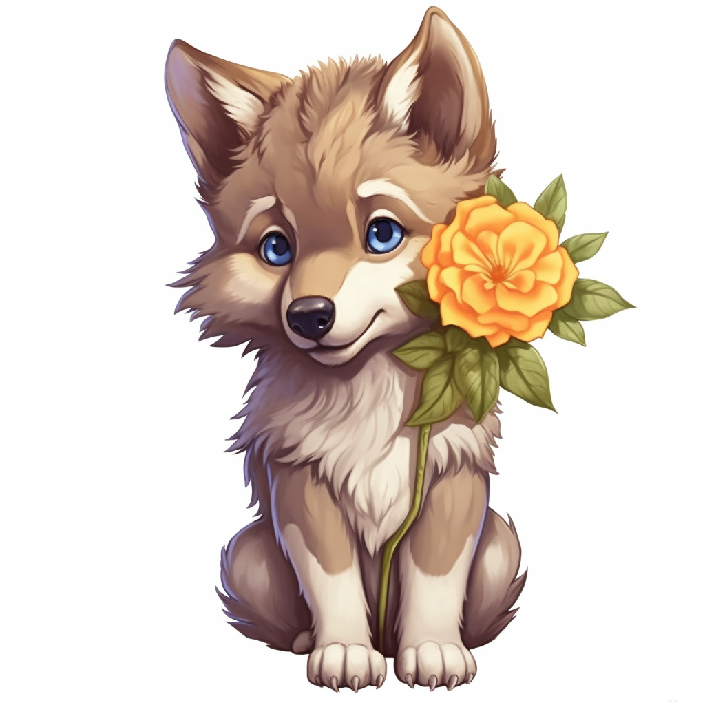 flower cartoon cliparts
