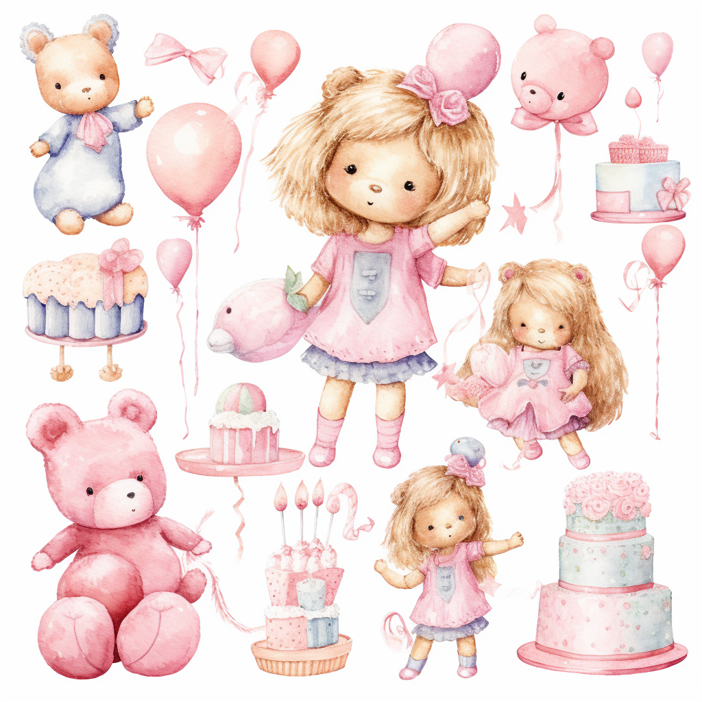 cake girl cliparts