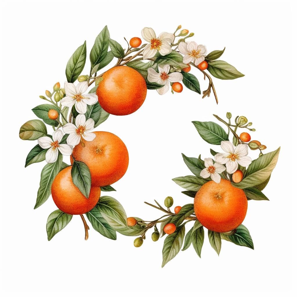 fruit orange cliparts
