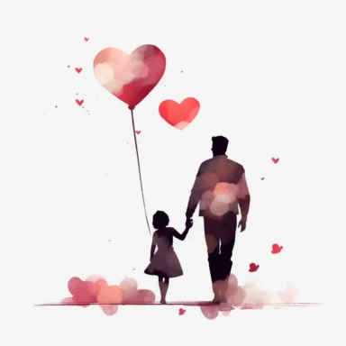 father daughter love, fathers day ,png clipart
