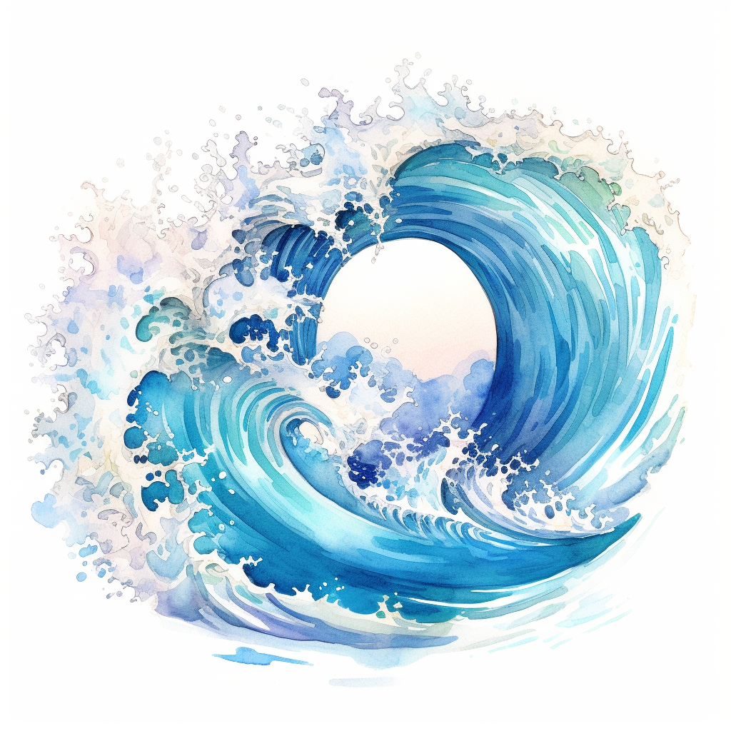 ocean wave clipart