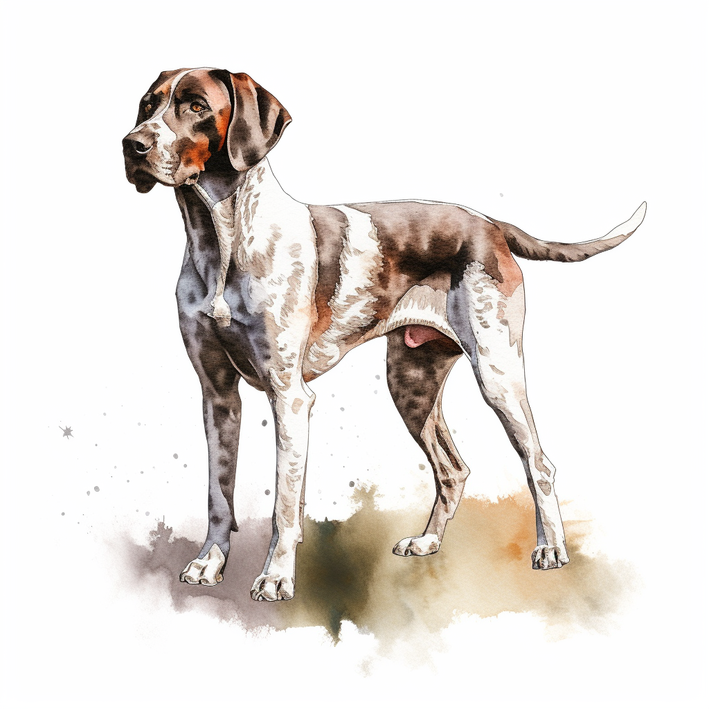 dog pointer cliparts