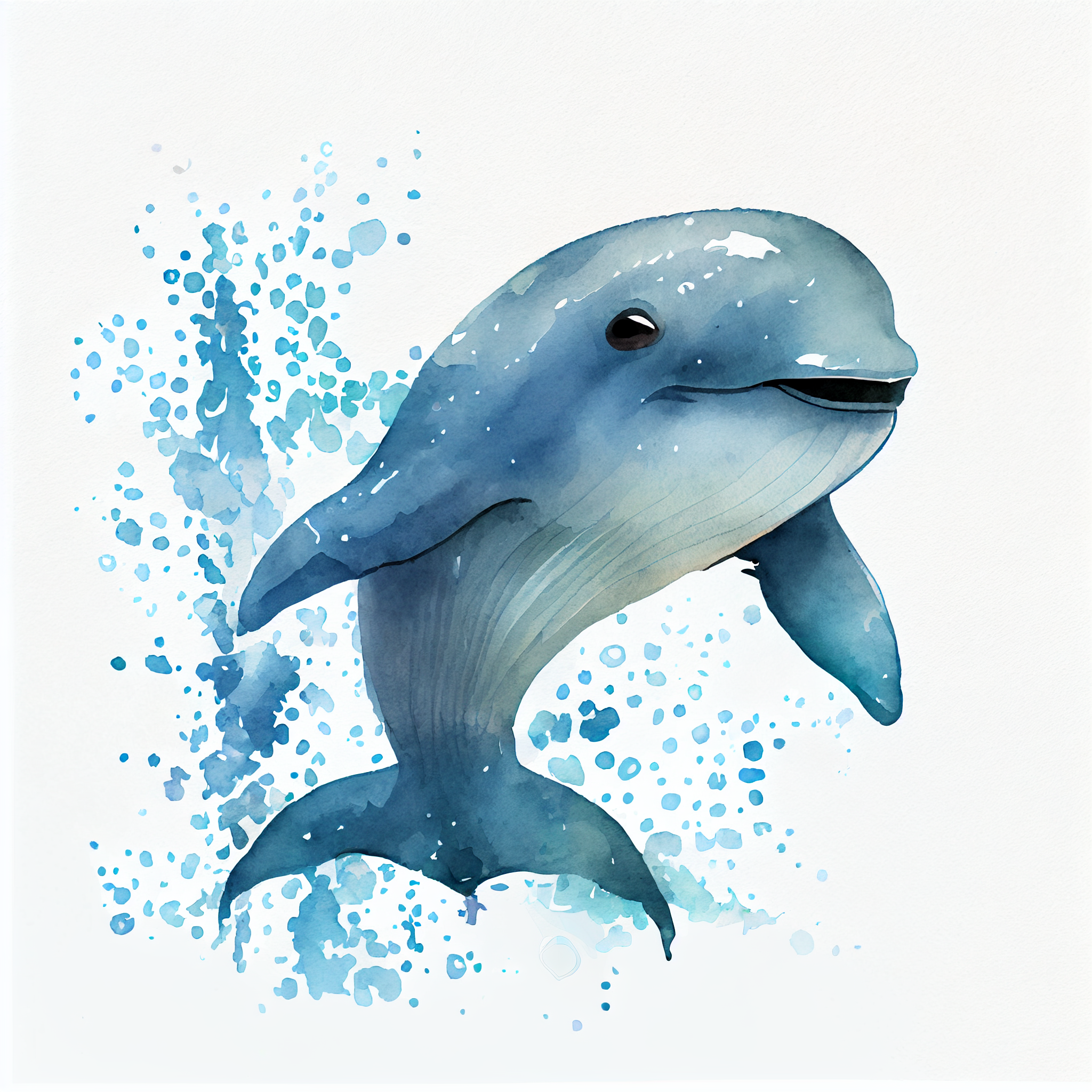 funny dolphin cliparts