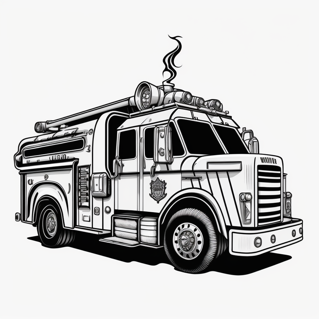firetruck clipart