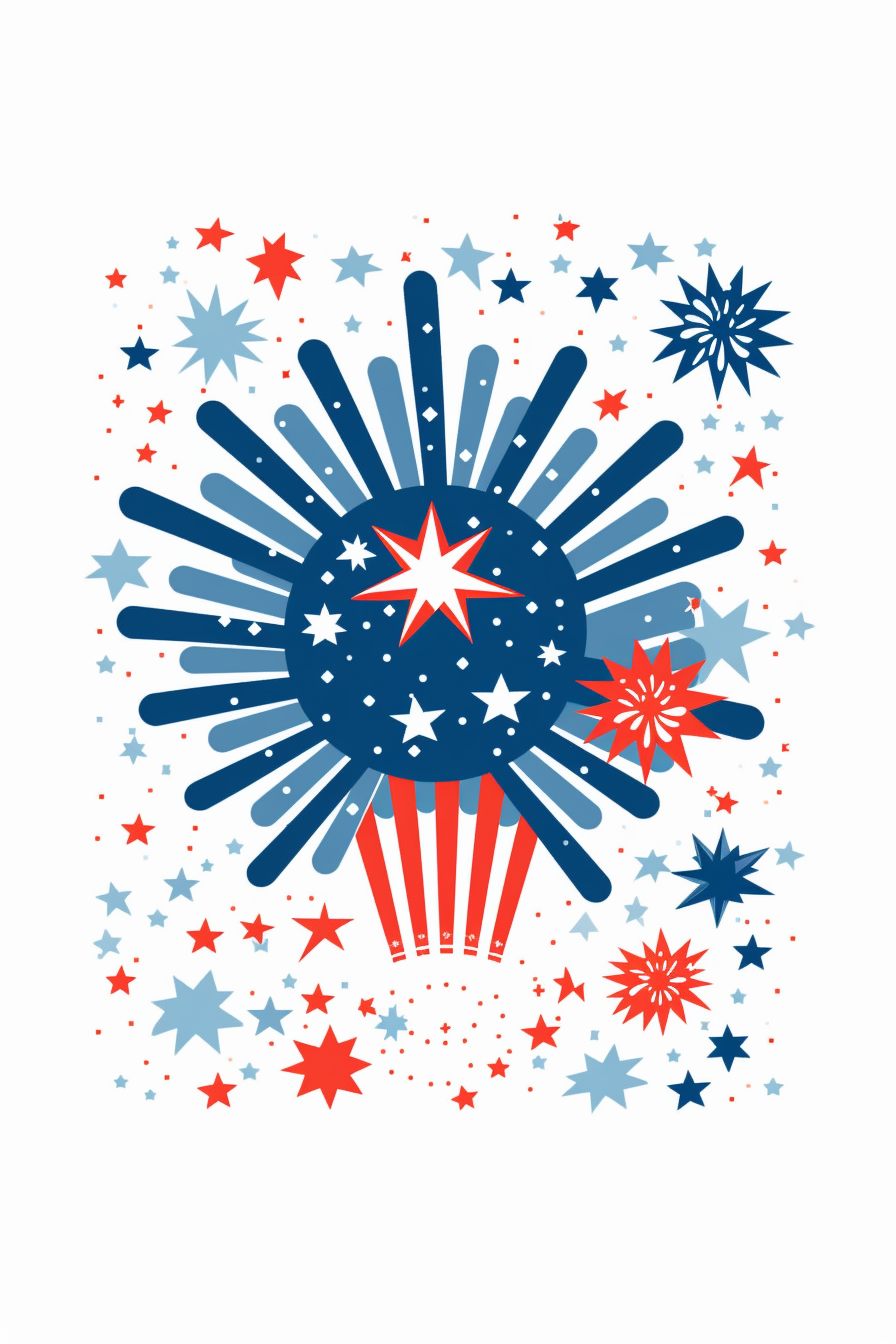 cute fireworks cliparts
