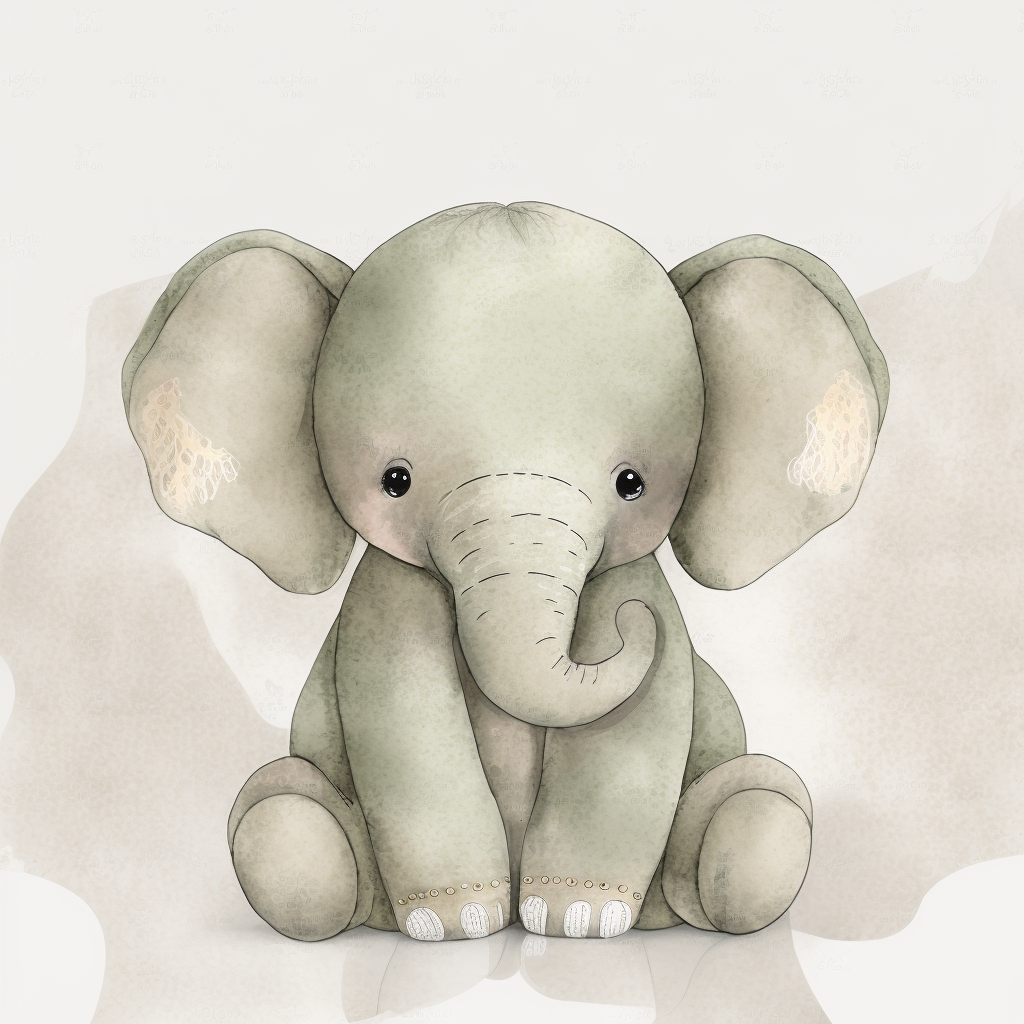 green elephant cliparts