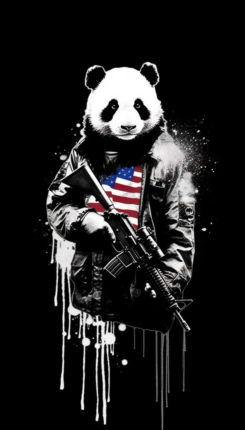 american flag clip art black and white