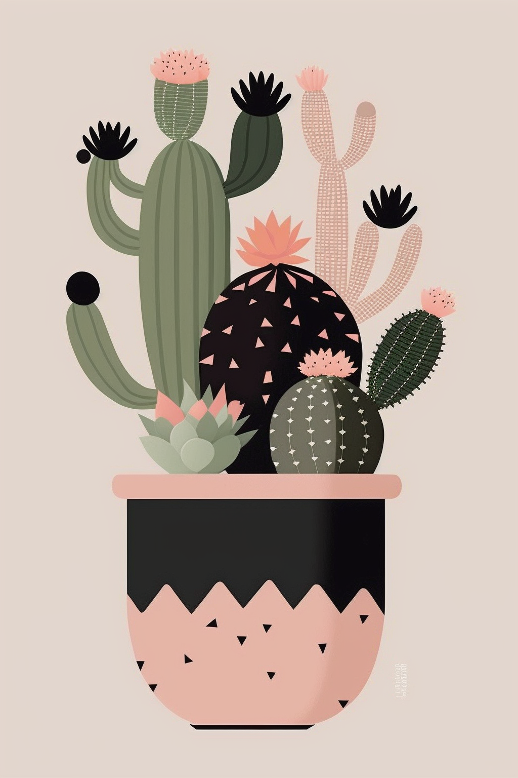 mexican cactus cliparts
