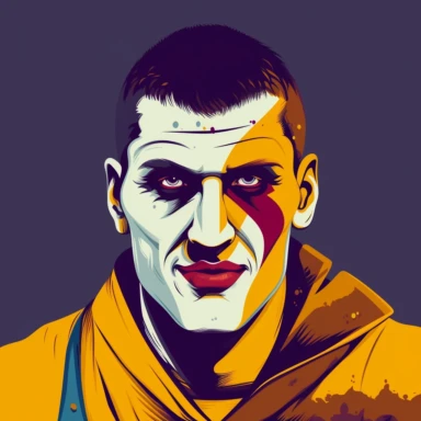 jokic1 nikola jokic as the joker, joker saying why so serious, jokic1 looks like clipart style