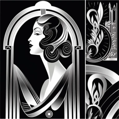 Art deco Clipart