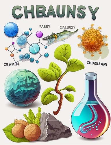 clipart biology, chemistry, physics, and earth science v5