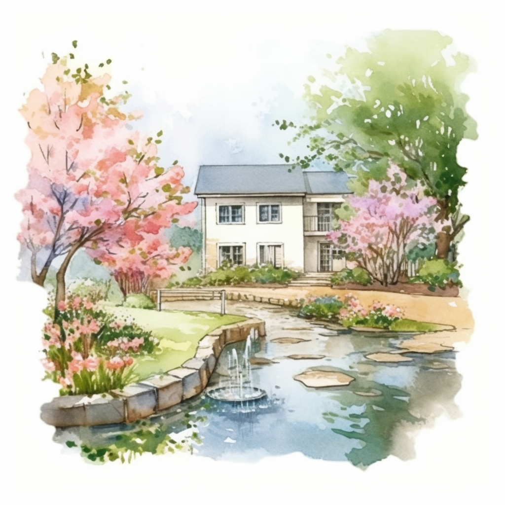 courtyard cliparts