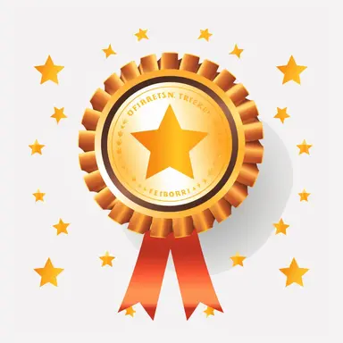 Award Vector Icon Certificate Best Clipart Transparent Background