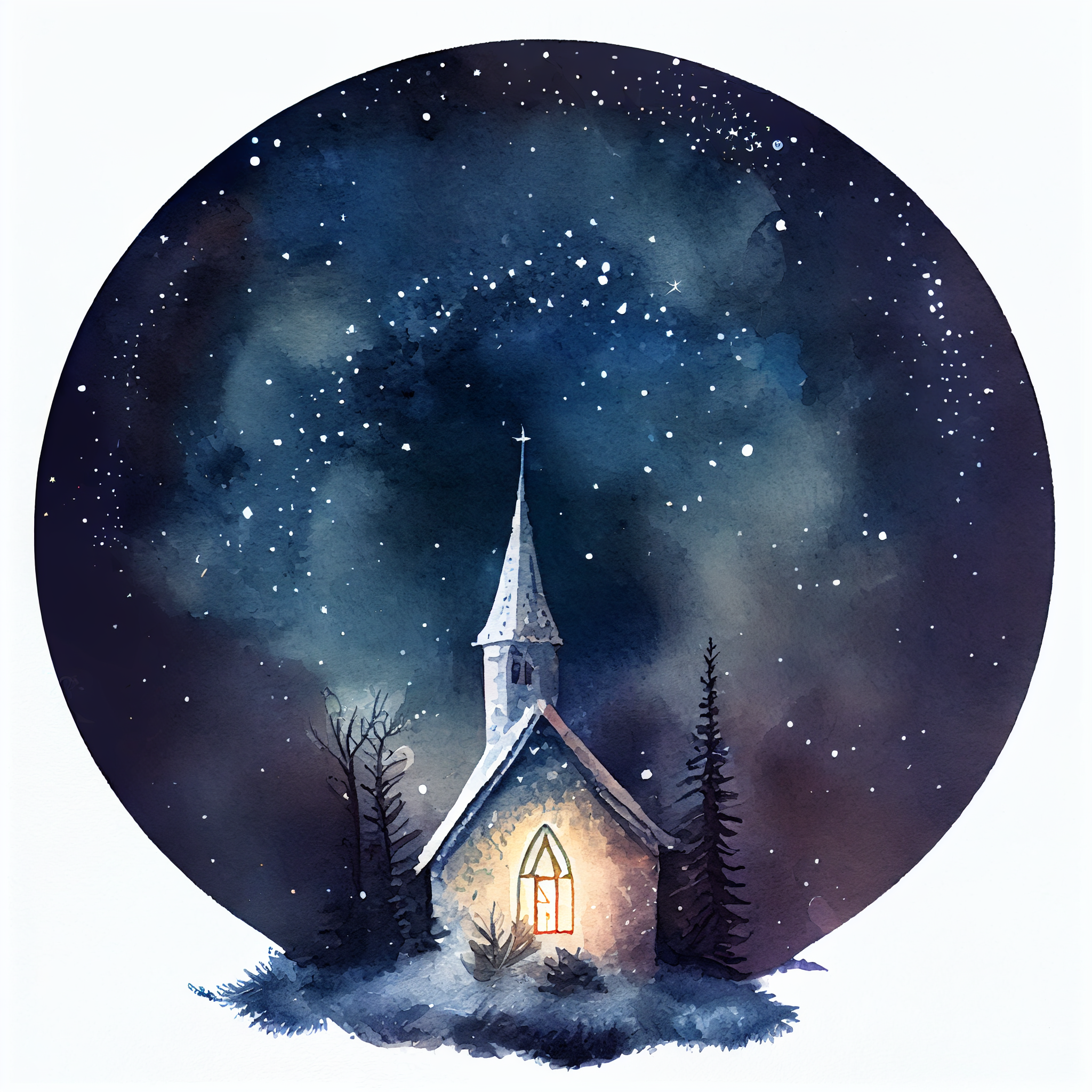 christmas church cliparts