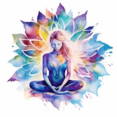 watercolour clipart holistic healing