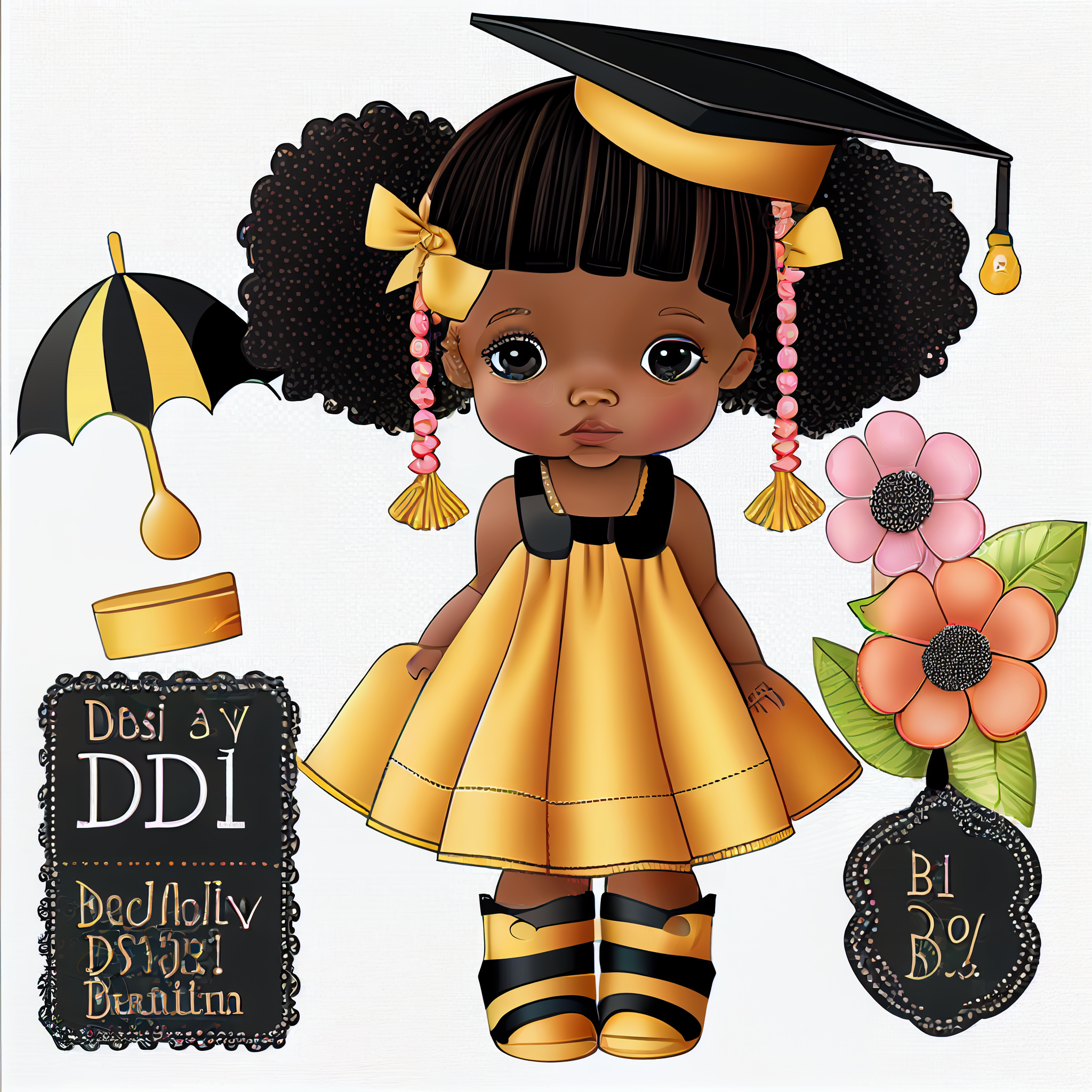 baby graduation cliparts