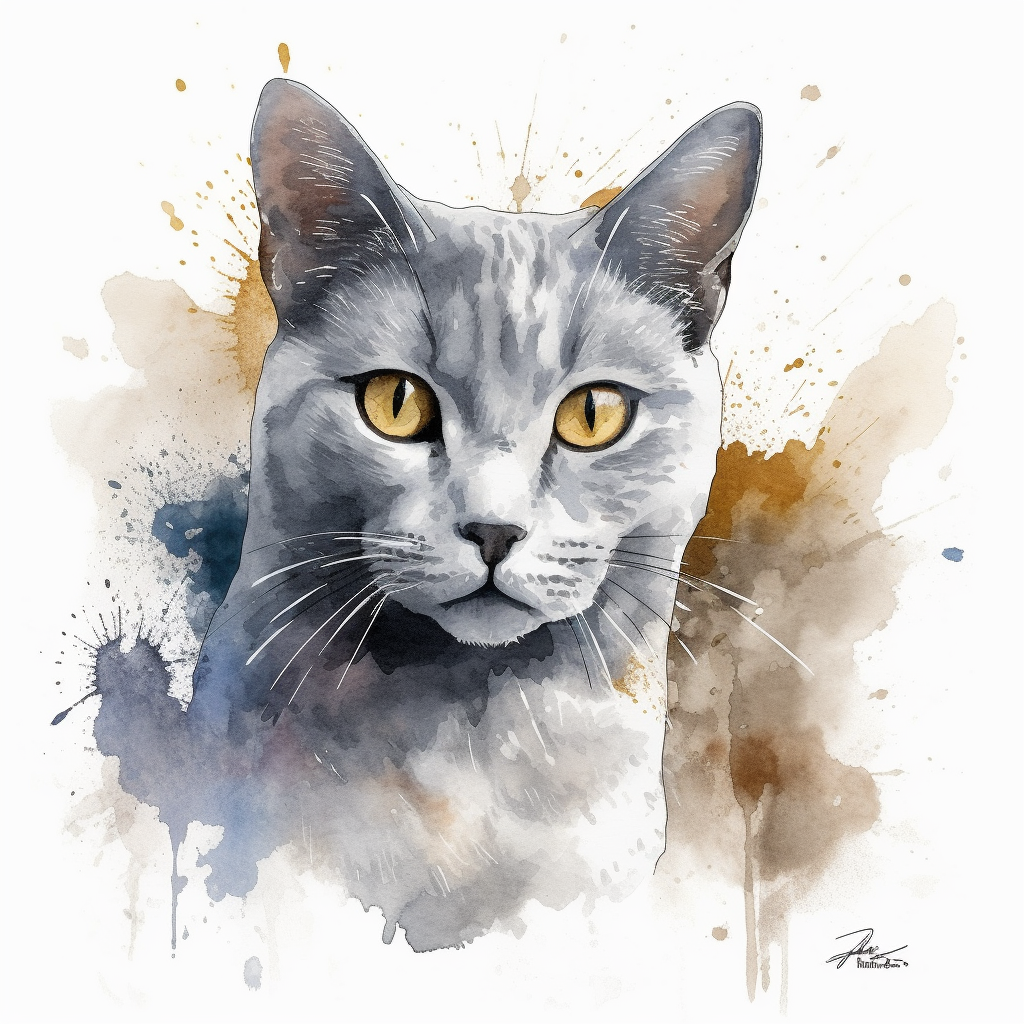 gray cat cliparts