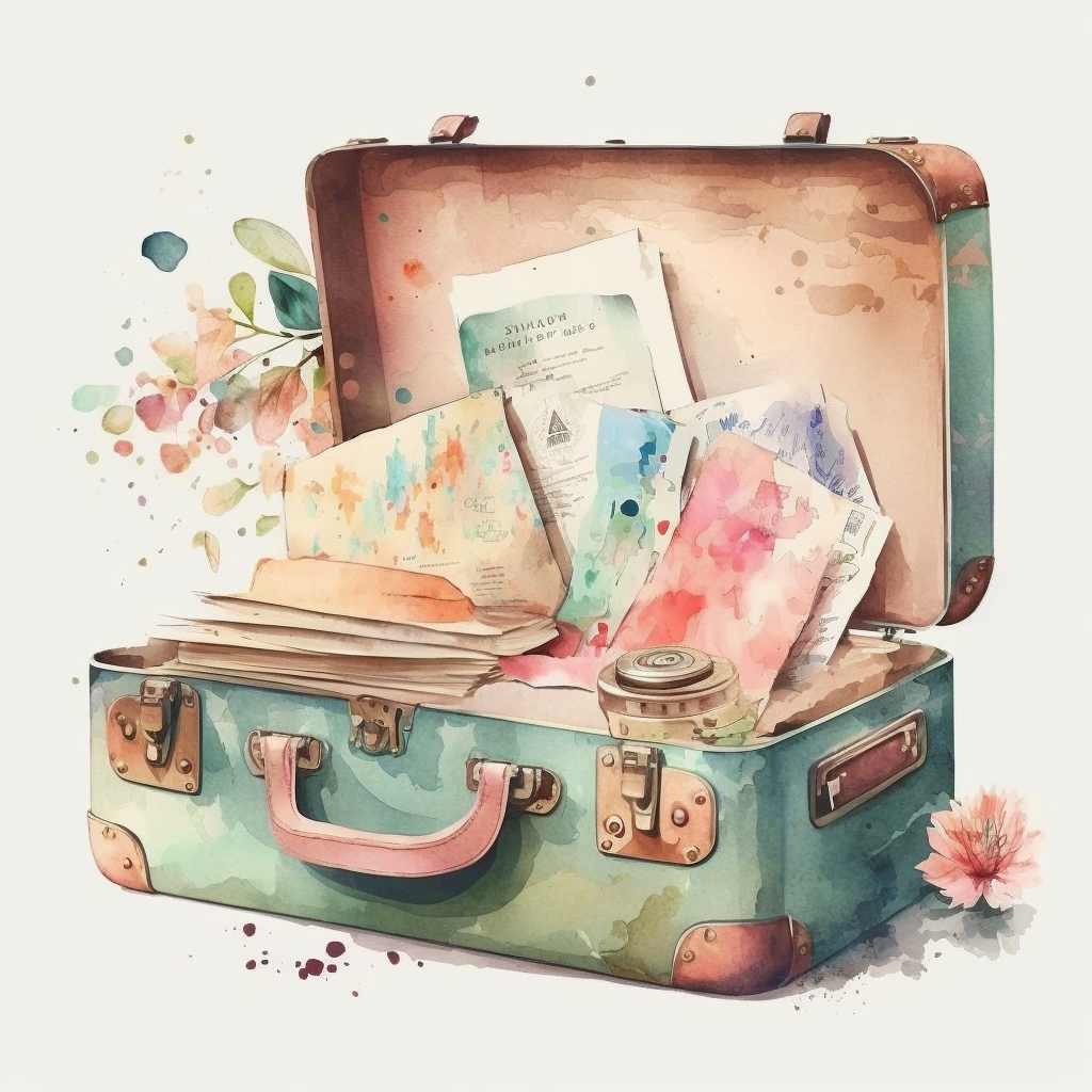 cliparts travel luggage