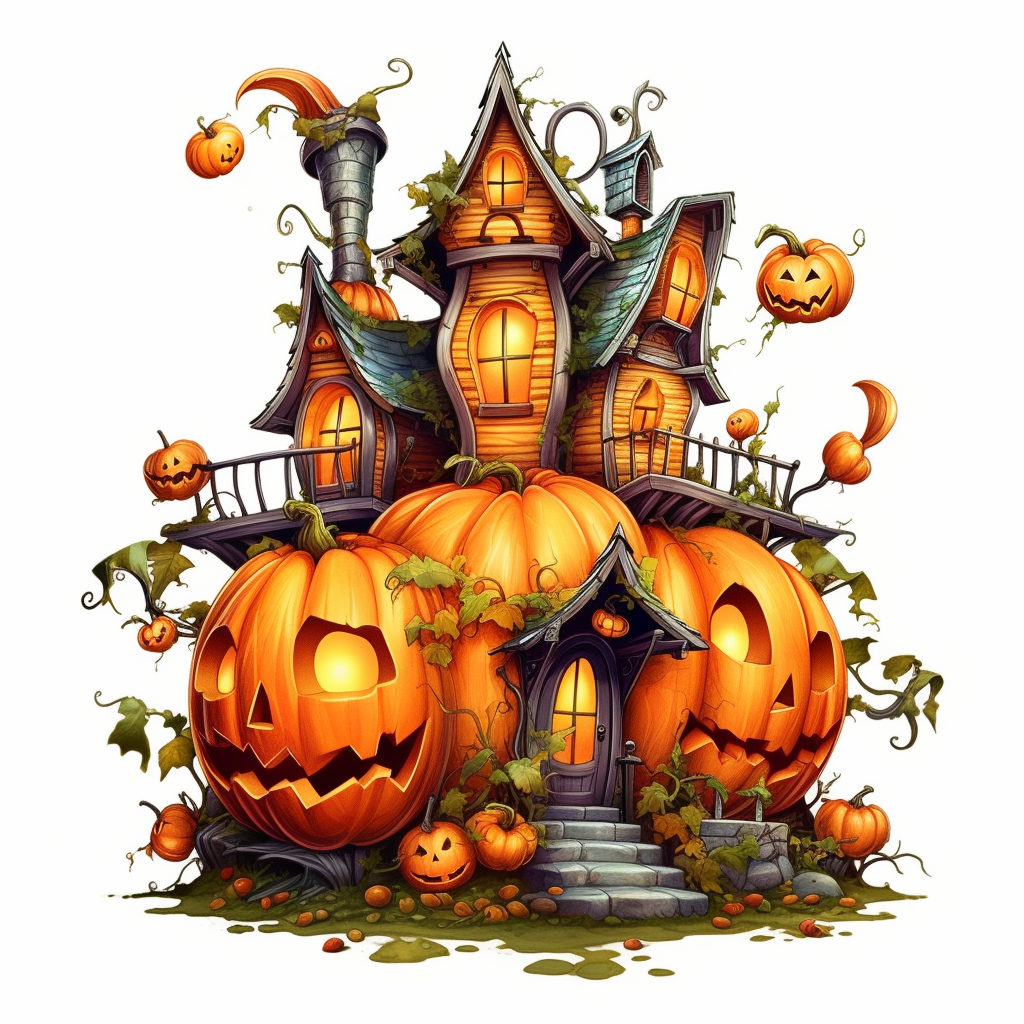 horror house cliparts