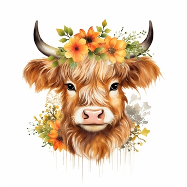 Craft Supplies & Tools,Canvas & Surfaces,Stencils, Templates & Transfers,Clip Art & Image Files,nursery wall art,baby animals,clipart ,baby animal prints,watercolor clipart,highland cow print,sublimation designs,sublimation template,farm clipart,commercial use